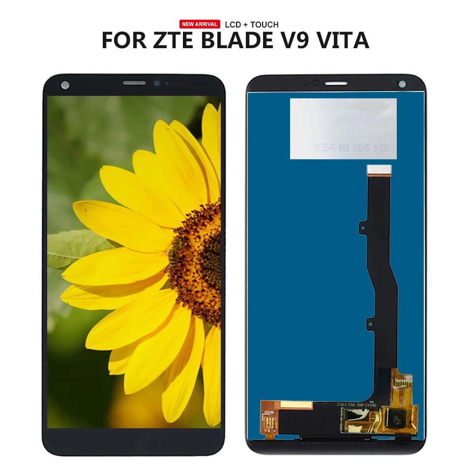 ЖК дисплей для ZTE Blade V9 Vita + сенсорный экран дигитайзер стекло в сборе V0920 с рамкой