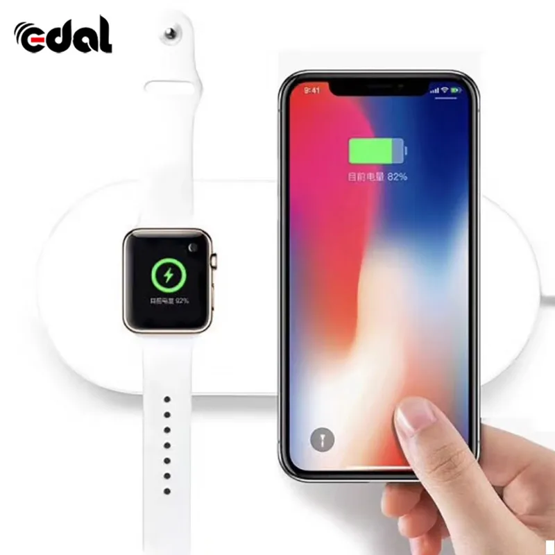 Mini Ai Power Disk font b Wireless b font Charging Pad Plate Support for Apple And