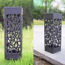 Светодиодный светильник на солнечной батарее под заземлением, открытый путь, садовый настил, лампы, украшение, свет, пейзаж 0531