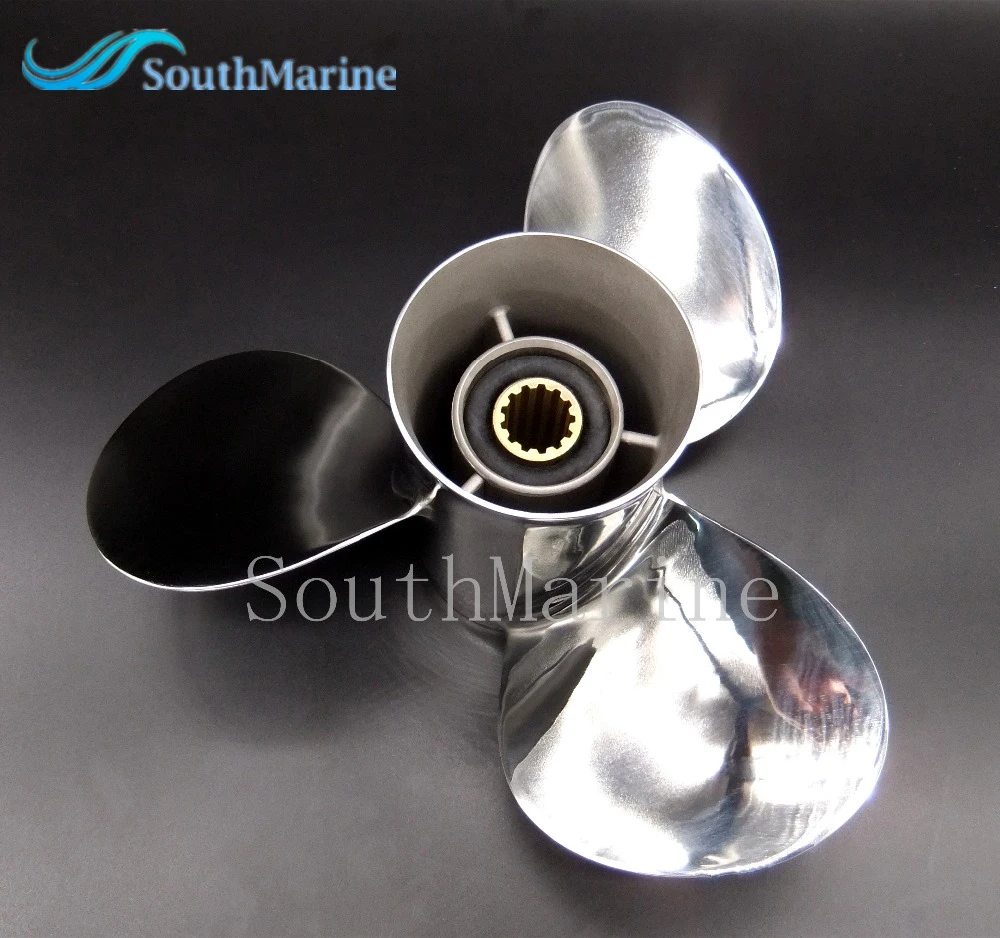 Stainless Steel Propeller 11 1 8 X13 g For Yamaha 40hp 50hp Outboards stainless-steel-propeller-11-1-8-x13-g-for-yamaha-40hp-50hp-outboards