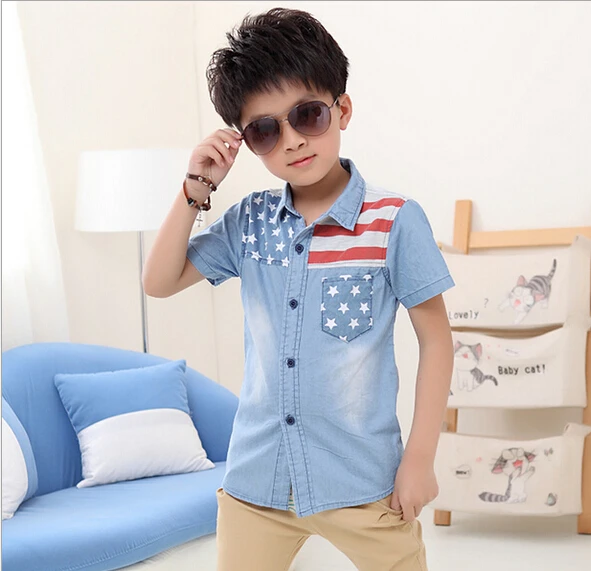 the new 2015 childrens shirt is the 6 8 10 year old boy star cowboy boy size 8