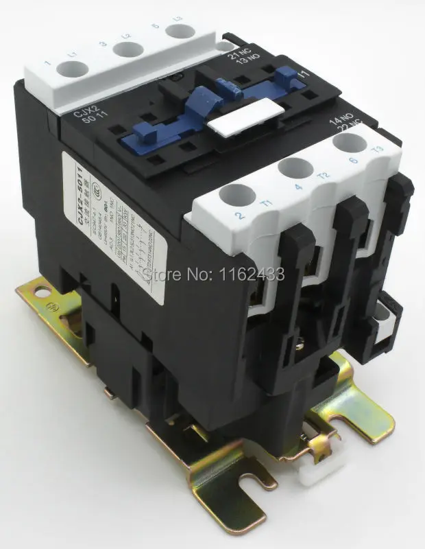 

CJX2-5011 50A 3P NO + NC AC contactor CJX2-50 LC1-D50 series contactor 220V 380V 110V 48V 36V 24V