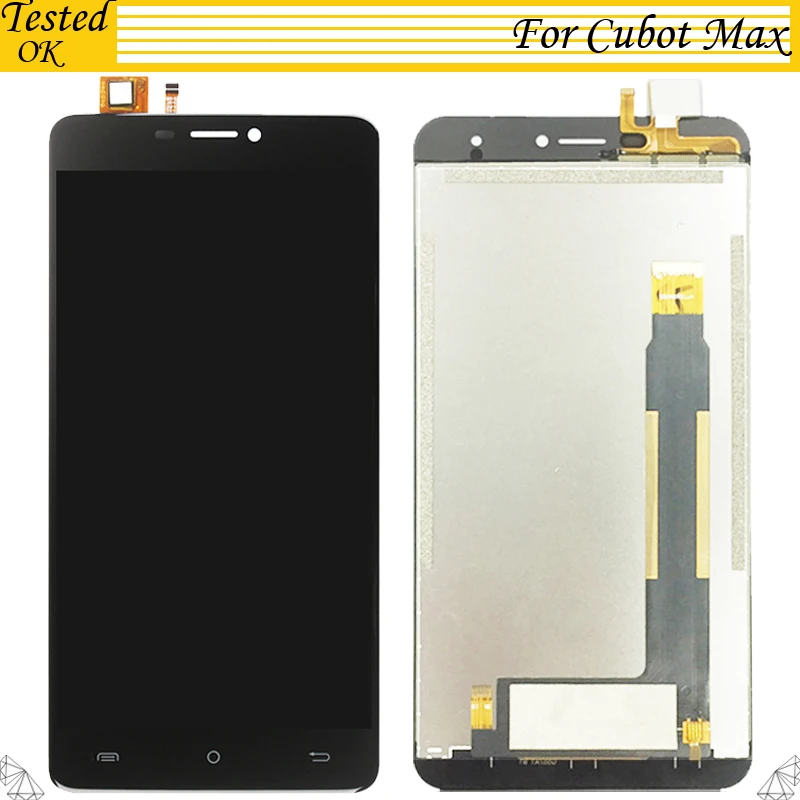 6 0 дюйма для Cubot Max ЖК дисплей + сенсорный экран 100% протестированный рабочий