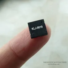 SMD зуммер пьезо динамик энергосберегающий зуммер(L) 9,0 мм*(W) 9,0 мм*(H) 1,9 мм, KLJ-9019
