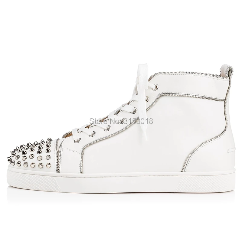 Qianruiti Brand Zipper Decorated Men Casual Shoes For Hot Sale Lace-up Male Outdoor Footwear White Youth Leisure Man Shoe