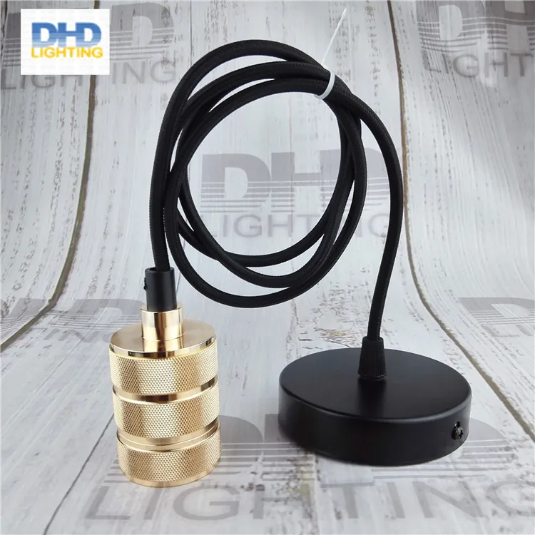 Champagne gold aluminum Pendant Lamp fixture Modern ...