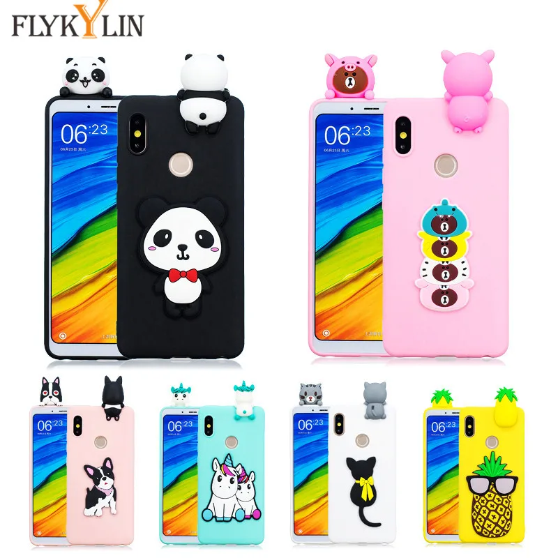 

Soft Silicone Case For Xiaomi Redmi Note 6 Pro case Cover For Fundas Xiaomi Redmi Note 6 Note6 3D Unicorn Panda Phone cases Etui