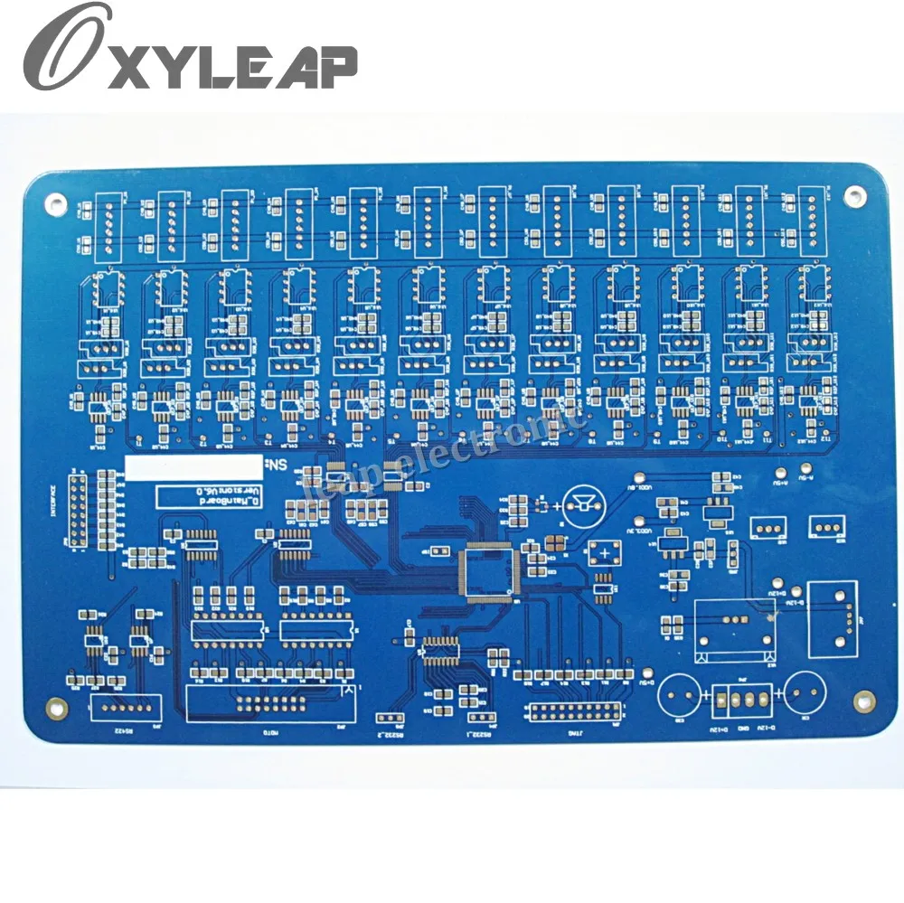 1 2 слойный прототип/прототип печатной платы/Жесткая печатная плата fr4|pcb board