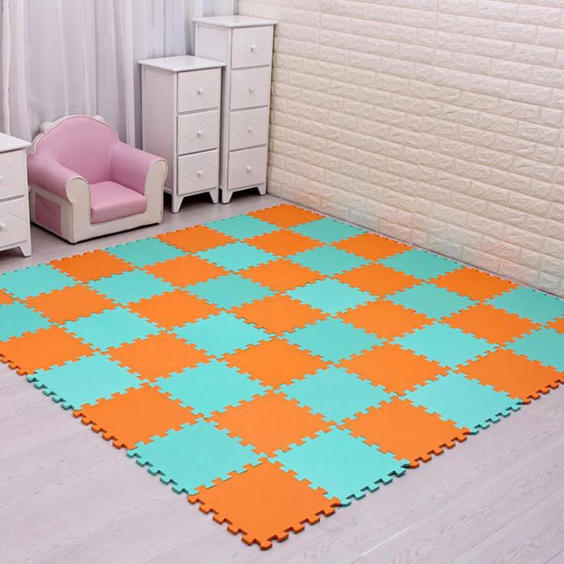 4PCS 29*29*0.7CM EVA Foam Baby Play Mat Split Joint Puzzle Mat Living Room Baby Room Interlock Floor Carpet Rug Creeping Mat 4PCS 29*29*0.7CM EVA Foam Baby Play Mat Split Joint Puzzle Mat Living Room Baby Room Interlock Floor Carpet Rug Creeping Mat