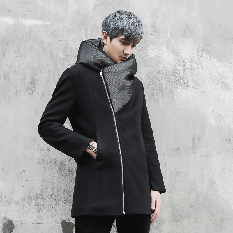 Wholesale winter the male hooded jacket young students in Europe men's