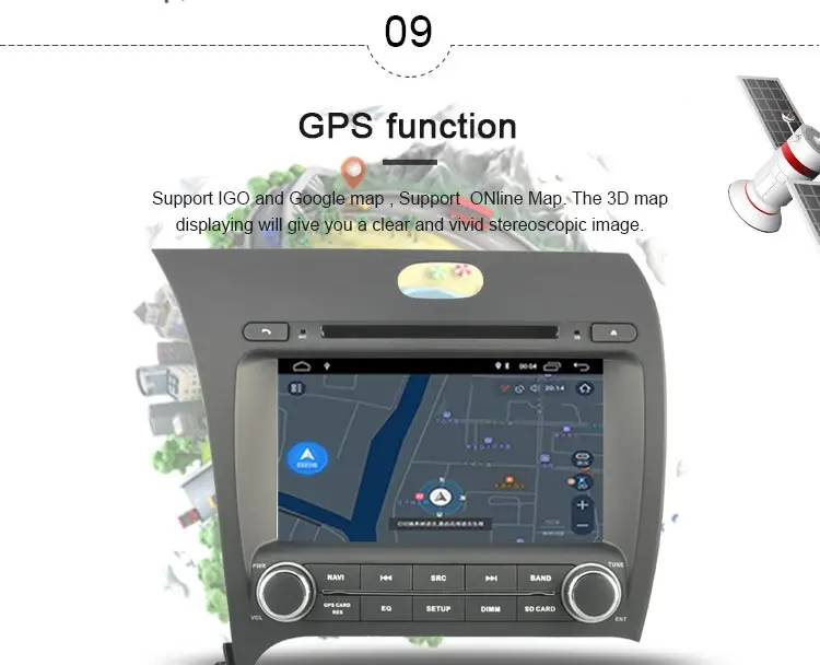 Cheap JDASTON Android 9.1 Car Multimedia DVD Player For Kia CERATO K3 FORTE 2013-2015 2016 2 Din Car Radio GPS Navigation Stereo WIFI 10