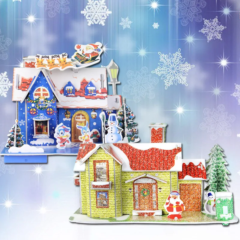 christmas decorations for home puzzle Christmas house ...