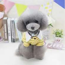 Летняя футболка с изображением дельфина Чихуахуа померанского для маленьких собак, майка, летняя хлопковая одежда для собак-питомцев, поставщики