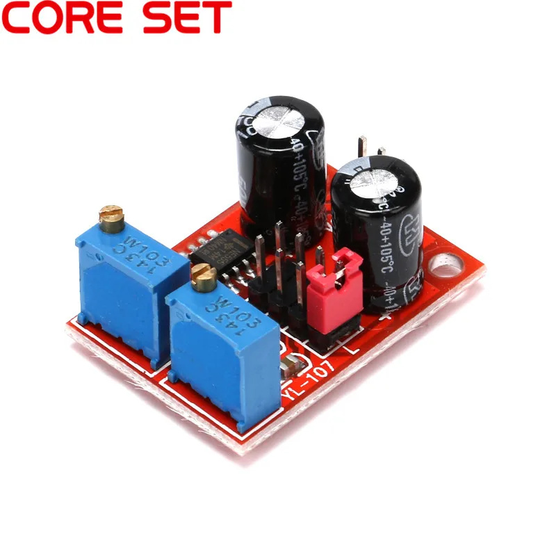 

Stepper Motor Driver NE555 Pulse Frequency Duty Cycle Adjustable Module Square Wave Signal Generator