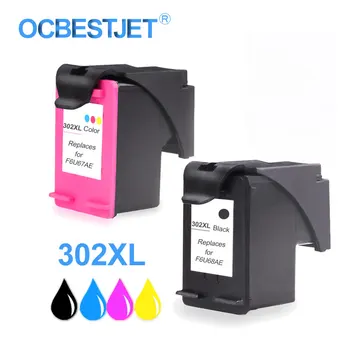

302XL Refill Ink Cartridges for HP 1110 2130 3630 Officejet 3830 4650 Envy 4520 4522 Replacement Cartridge For HP 302 HP302 XL