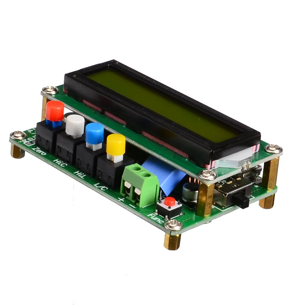 LC100A LCD High Precision Chip Mounted  Digital Inductance Capacitance Meter Measuring Instrument Capacitance L/C Meter 6