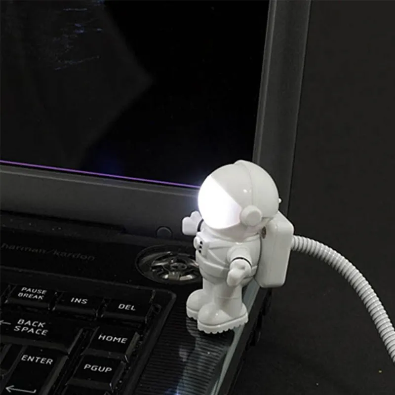 Funny Astronaut Usb Gadget Spaceman Usb Led Light Adjustable Night Light Gadgets For Computer Pc Lamp - Usb - AliExpress