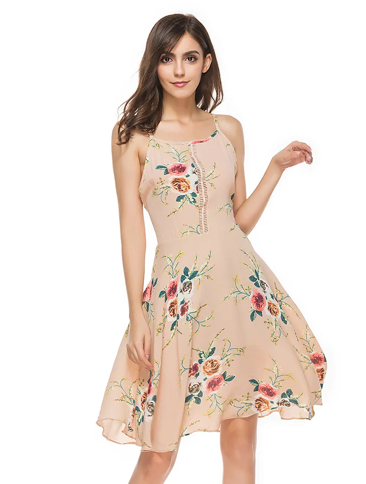 Chiffon Summer Woman Dress Backless Sleeveless JKP053 HTB1BXKIXo6FK1Jjy1Xbq6xovXXaV - Chiffon Summer Woman Dress Backless Sleeveless JKP053