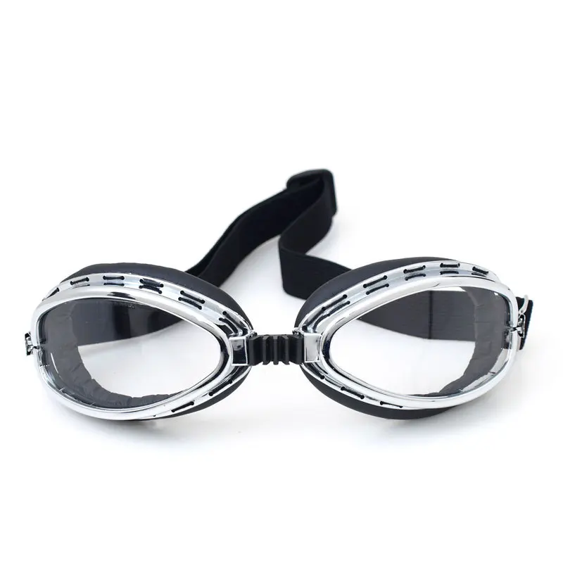 Óculos de Proteção da Motocicleta Óculos da Motocicleta Retro Wwii Lunette Moto Aviateur Esportes Oculos Motocross Fora Estrada Ciclismo Eyewear 2 Cheap Óculos p moto