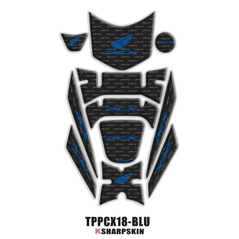 3D обтекатель газа крышка бак Pad Защитная Наклейка для Honda PCX 125 150 PCX125 PCX150 2018