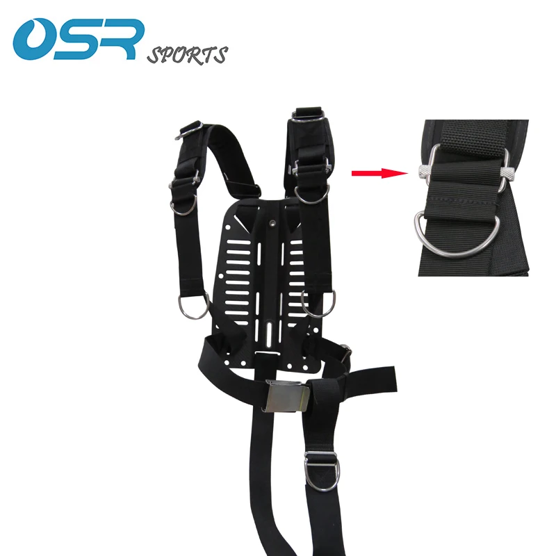 60095 Carbon backplate with adjustable harness