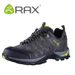Rax/мужская непромокаемая Нескользящая походная обувь, женская удобная обувь из натуральной кожи, обувь для альпинизма, унисекс, горные