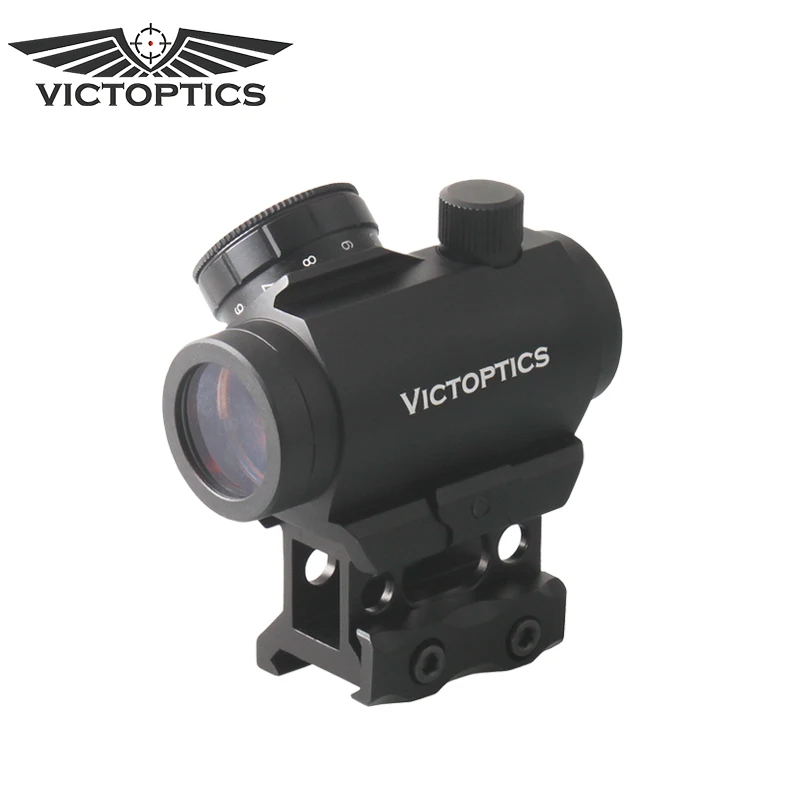 Victoptics 1x22 охотничий 11 уровней рефлекторный прицел лучший красный точечный прицел с 20 мм ткацким креплением