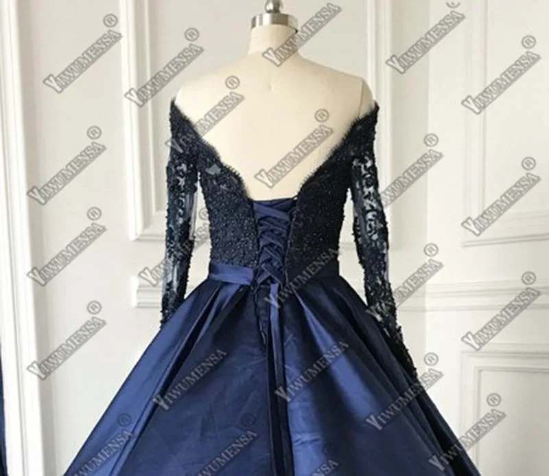 Vestidos De Graduacion Largos Золотой/черный/синий/красный платье для выпускного вечера бальное платье с аппликацией платье для выпускного вечера es атласное вечернее платье