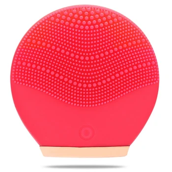 

Electric Vibration Facial Cleansing Brush Skin Remove Blackhead Pore Cleanser Waterproof Silicone Face Massager For Women