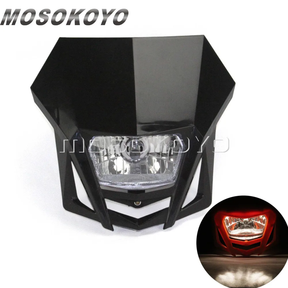 Enduro мотогонок мотокросса фар HS1 12V 35W Байк фара для Kawasaki Suzuki Honda| |