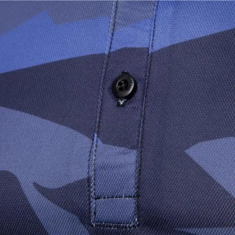 Размер США short короткий рукав Мужская Повседневная рубашка-поло уличная Camoflague рубашки поло с принтами для мужчин Мода тренировки офисная одежда