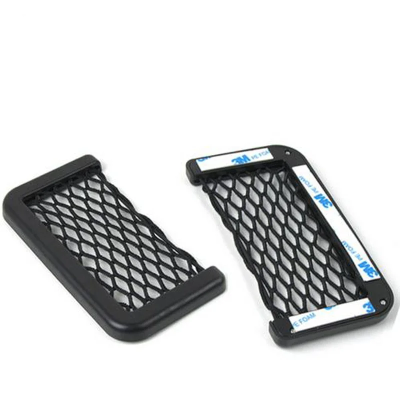 

Car/Automobiles Back Rear Trunk Seat Magic Sticker Elastic String Net Mesh Storage Bag Organizer Car Storage Baskets