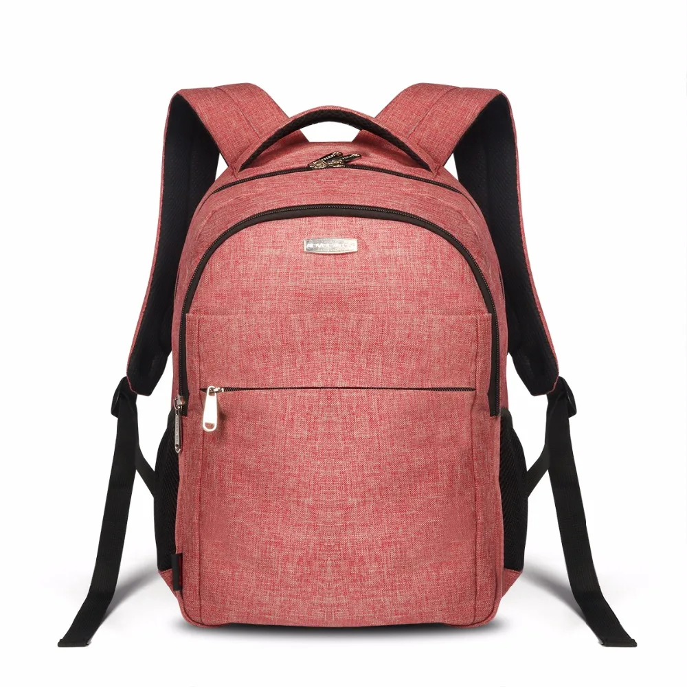Advocator Nylon Waterproof College Students Backpack Travel 15 Inch