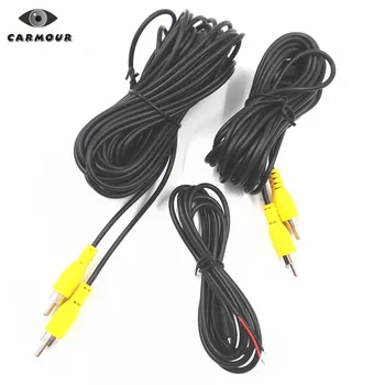 

CARMOUR 1PCS Video Cable 6M 10M for Car Backup Rearview Camera Power Cable for Car Reversing Parking Monitor