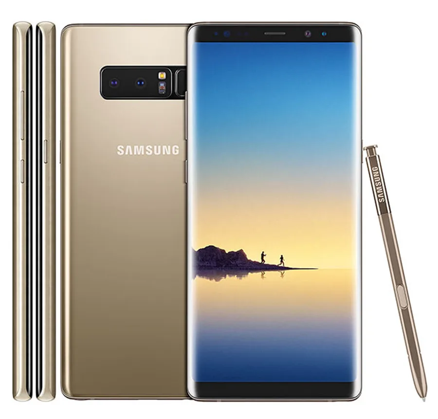 Samsung Galaxy Note8 Note 8, две sim-карты, N9500, 128 Гб ПЗУ, 6 ГБ ОЗУ, четыре ядра, 6,3 дюйма, двойной, 12 МП, Snapdragon 835, NFC, мобильный телефон