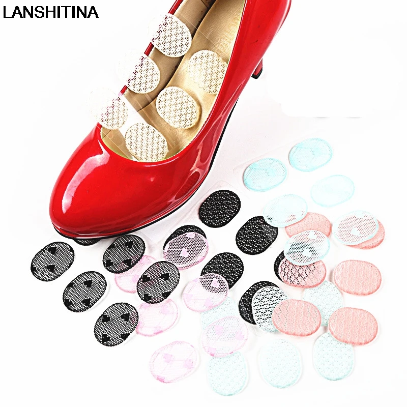 

LANSHITINA High Heel Insole Women Insoles Pads Insert Cushion No Slip Shoes Stickers Accessoire Chaussure Adjust Code 6pcs/sets