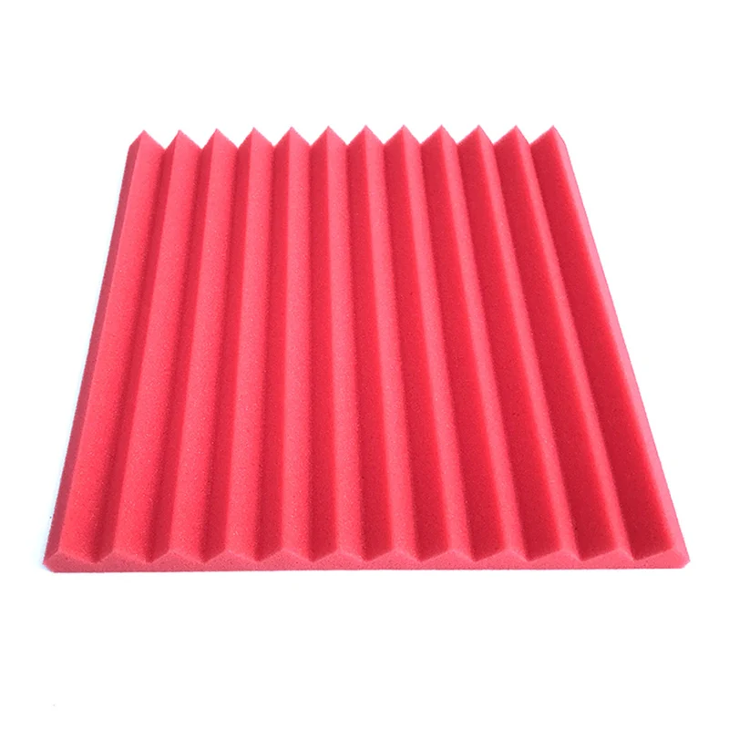 

30cm*30cm*2.5mm Acoustic Foam Van Sound Proofing Deadening Insulation KTV Room Sound Absorber dropshiping