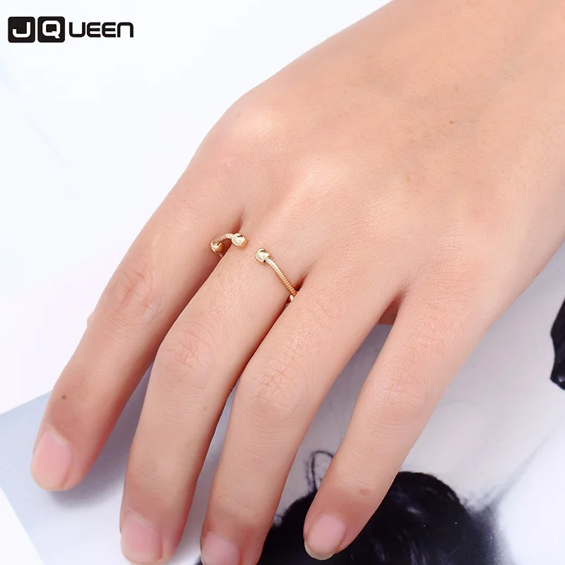2018 Ma'am Fashion Personality Hatch Ball Ring gold silver color Wedding Jewelry ring For Women
