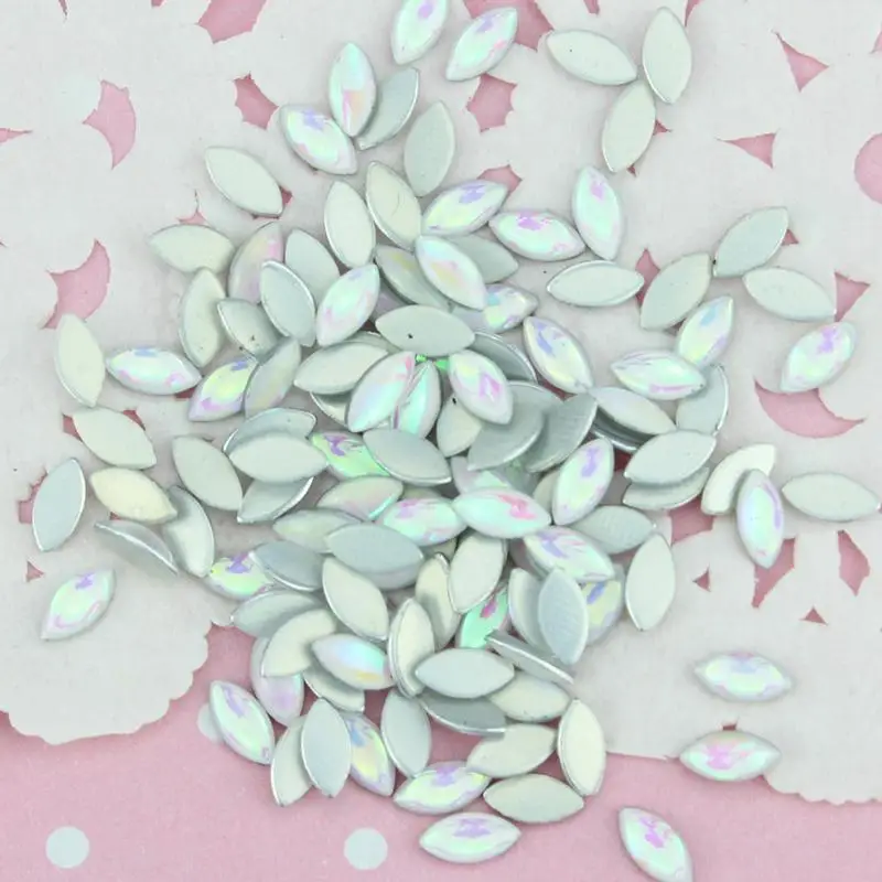 

Blueness 50Pcs/lot Colorful AB 3D Metal Horse Eye Design Nail Art Women Glitters Diy Decorations For Nails Tools Studs PJ283