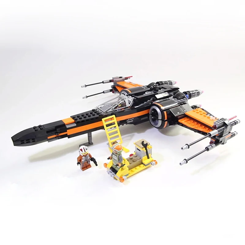 

Lepinblocks 05004 X wing fighter building blocks compatible self-locking bricks 75102 star wars toys gift for children