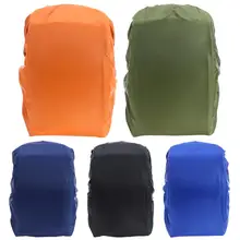 1pc Nylon Rain Cover 35L Outdoor Camping Hiking Bags Waterproof Backpack Anti Dust Rain Cover Travel Kits Rucksack Protector