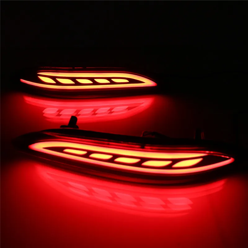 Luckeasy Led задний приводной светильник s для Honda City 2014 2015 2016 задние тормозные огни
