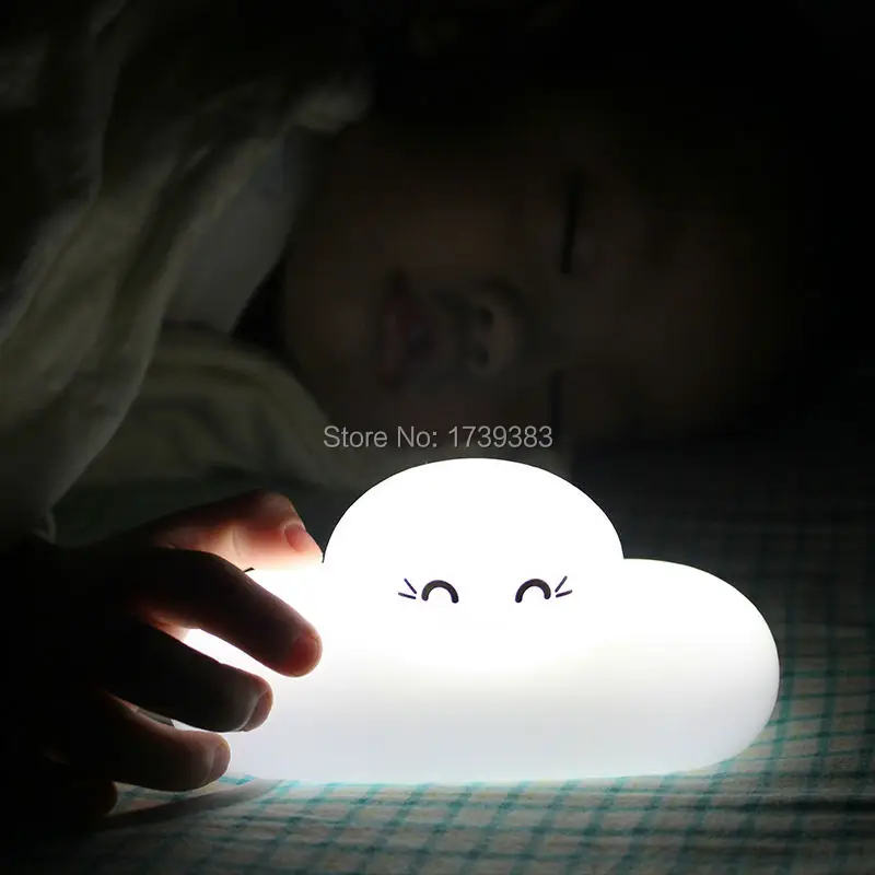 Бесплатная доставка 2 шт. водонепроницаемый белый зарядка от USB портативный 3D ночник из Miffy мечта для детской спальня