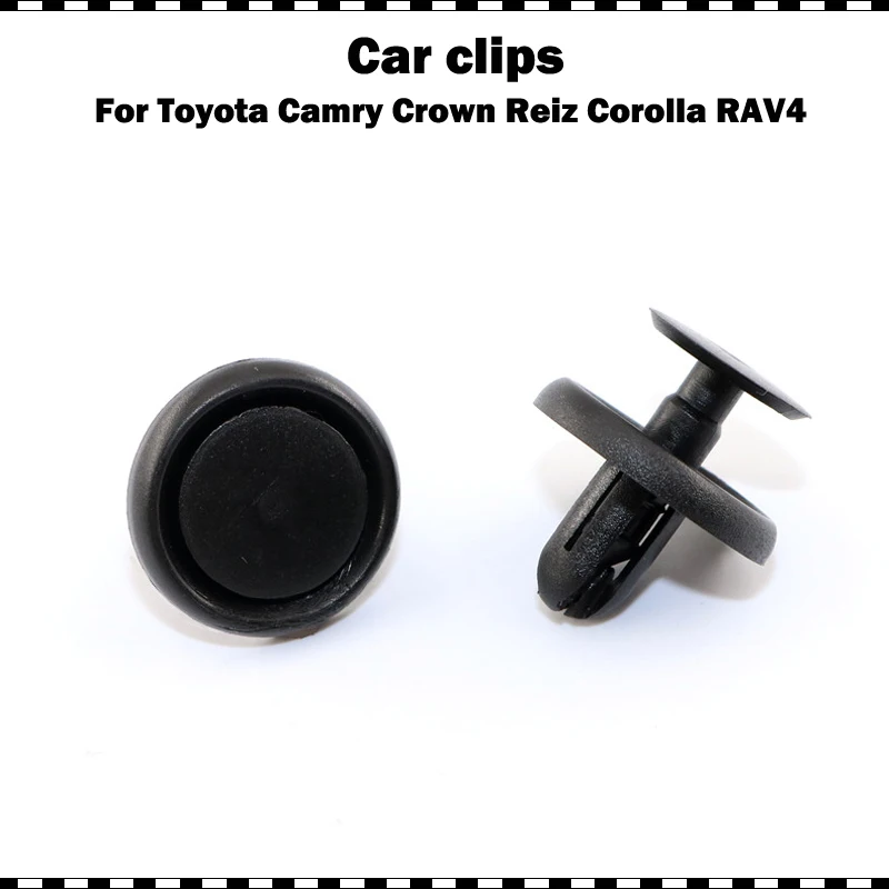 Highquality Nylon Front Fender Liner Clip Hood Bumper Retainer for Toyota Corolla Camry Yaris Crown Reiz Lexus ES350 IS250 Scion