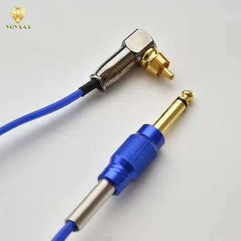 

Brand New Soft Silicone RCA Copper Tattoo Power Clip Cord Supply TCC12#