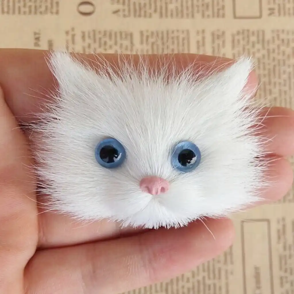 cat head plush