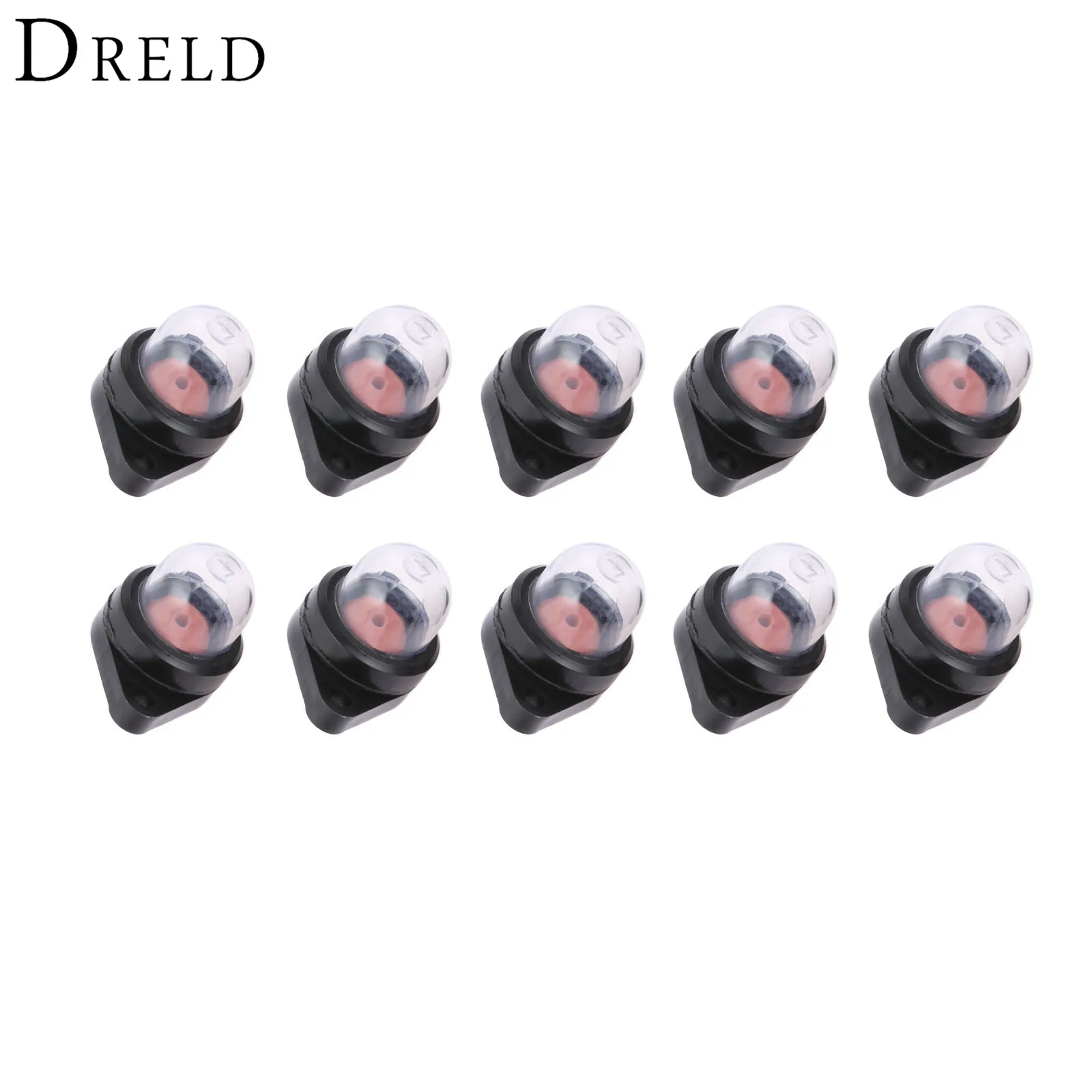

DRELD 10Pcs Carburetor Primer Bulb 530071835 For Poulan Chainsaws 1950 1975 2050 2150 2375 Lawnmower Blower Engine Garden Tools