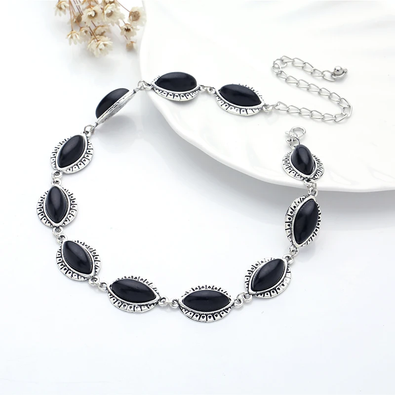 Горячее колье-чокер в стиле бохо серебряное ожерелье эффектные ювелирные изделия для женщин Мода винтажный этнический стиль, бохо настоящий sonteBeads шеи