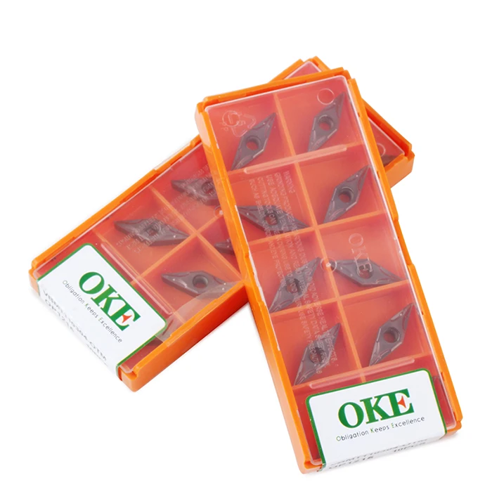 Оригинальное качество OKE 10 шт./лот Высокая точность высокая производительность высокая прочность CNC VBMT110304-OTM OP1215 промышленности карбида вставки