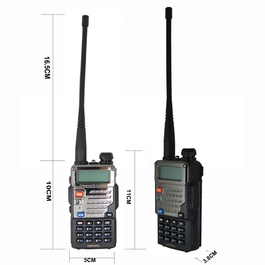 2 шт./компл. BaoFeng UV 5RE UV-5RE иди и болтай Walkie Talkie двухстороннее радио UV5RE радио 136-174 МГц& 400-520 МГц+ мягкая длинная антенна 771